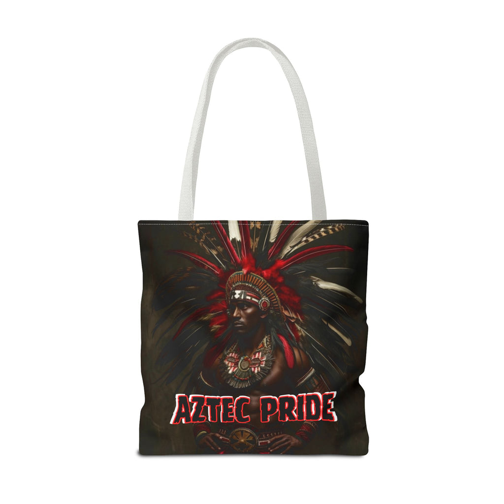 Aztec Panther Warrior Tote Bag – Aztec-Inspired Reusable Shopping Bag | GringoArte