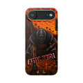 Aztec Football Warrior – Flexi Phone Case (iPhone & Samsung • Clear TPU • Made & Shipped in the USA • 🚚 FREE USA Shipping • Personalized Option)