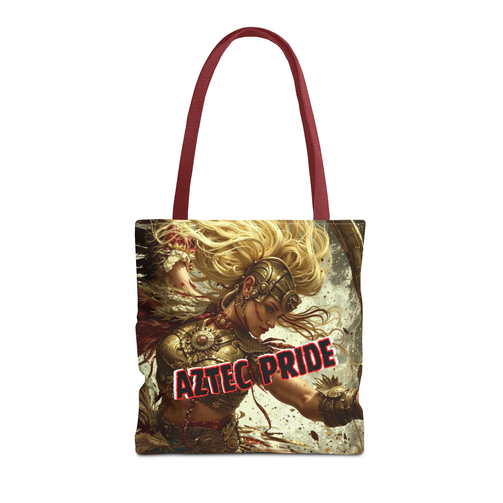 Aztec Iron Queen Tote Bag – Aztec-Inspired Reusable Shopping Bag | GringoArte