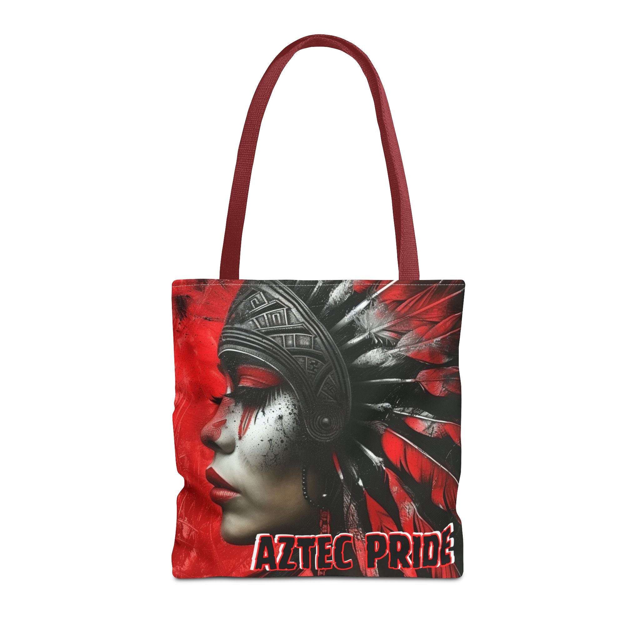 Aztec Fearless Goddess Tote Bag – Aztec-Inspired Reusable Shopping Bag | GringoArte