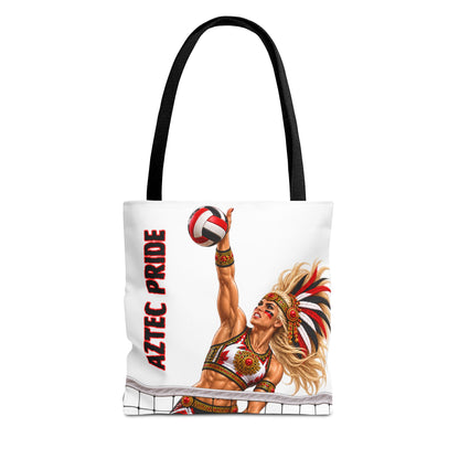 Aztec Volleyball Savage Warrior Tote Bag