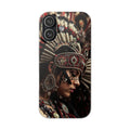 Aztec Goddess Spirit – Flexi Phone Case (iPhone & Samsung • Clear TPU • Made in USA • Personalized Option)
