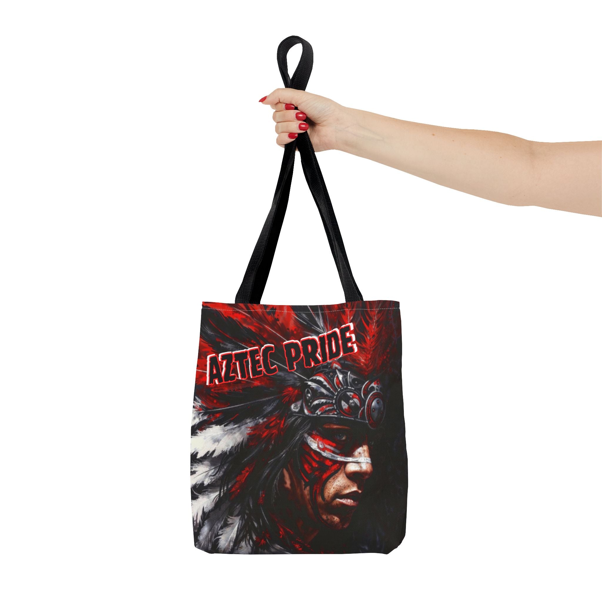 Aztec King of Kings Tote Bag – Aztec-Inspired Reusable Shopping Bag | GringoArte