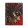 Aztec Sun Goddess – Bold Aztec Wall Art Canvas