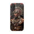 Aztec Sun Guardian – Flexi Phone Case (iPhone & Samsung • Clear TPU • Made in USA • Personalized Option)