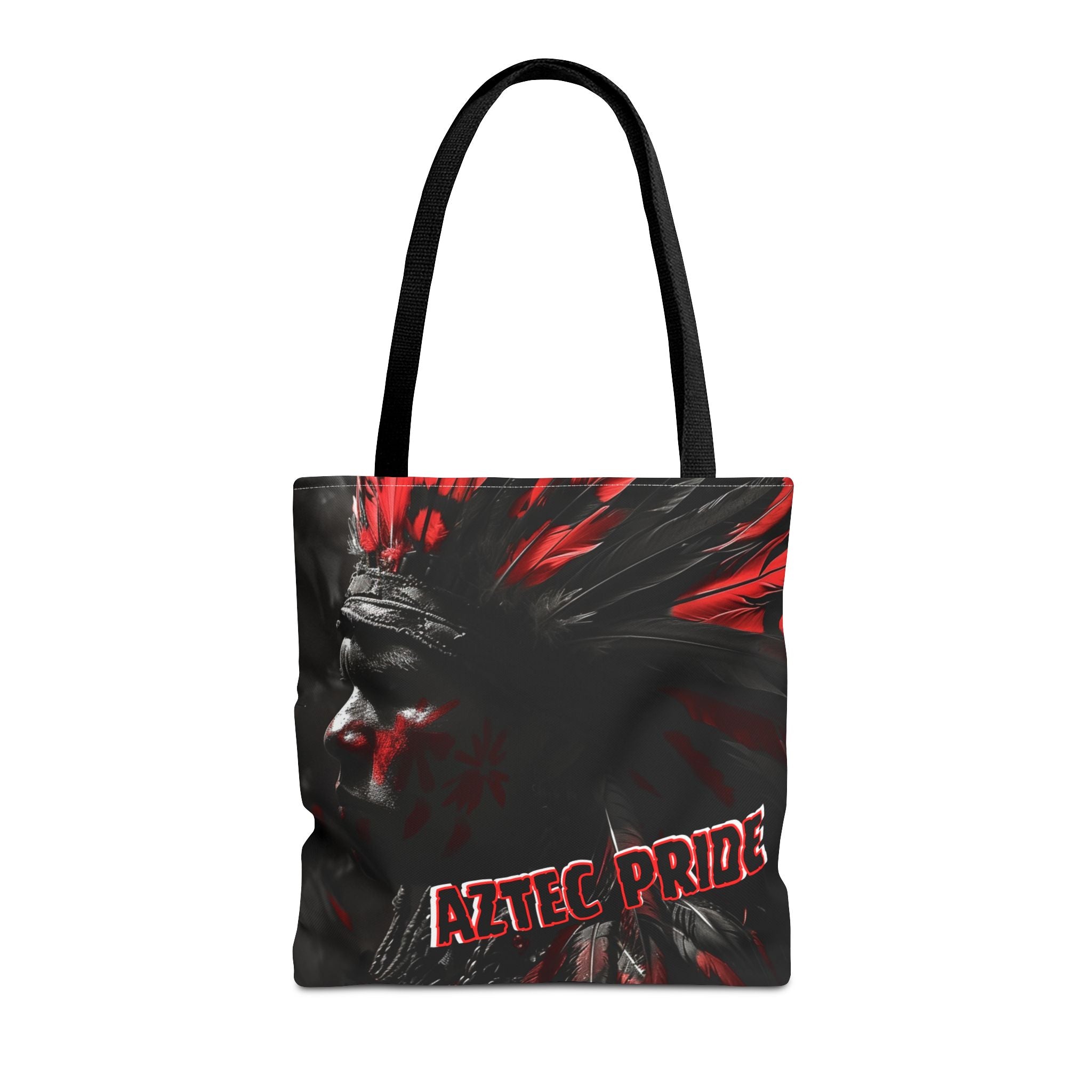 Aztec Jaguar Warrior Tote Bag – Aztec-Inspired Reusable Shopping Bag | GringoArte