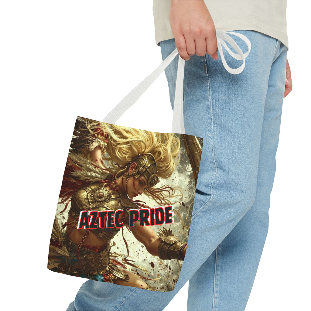 Aztec Iron Queen Tote Bag – Aztec-Inspired Reusable Shopping Bag | GringoArte