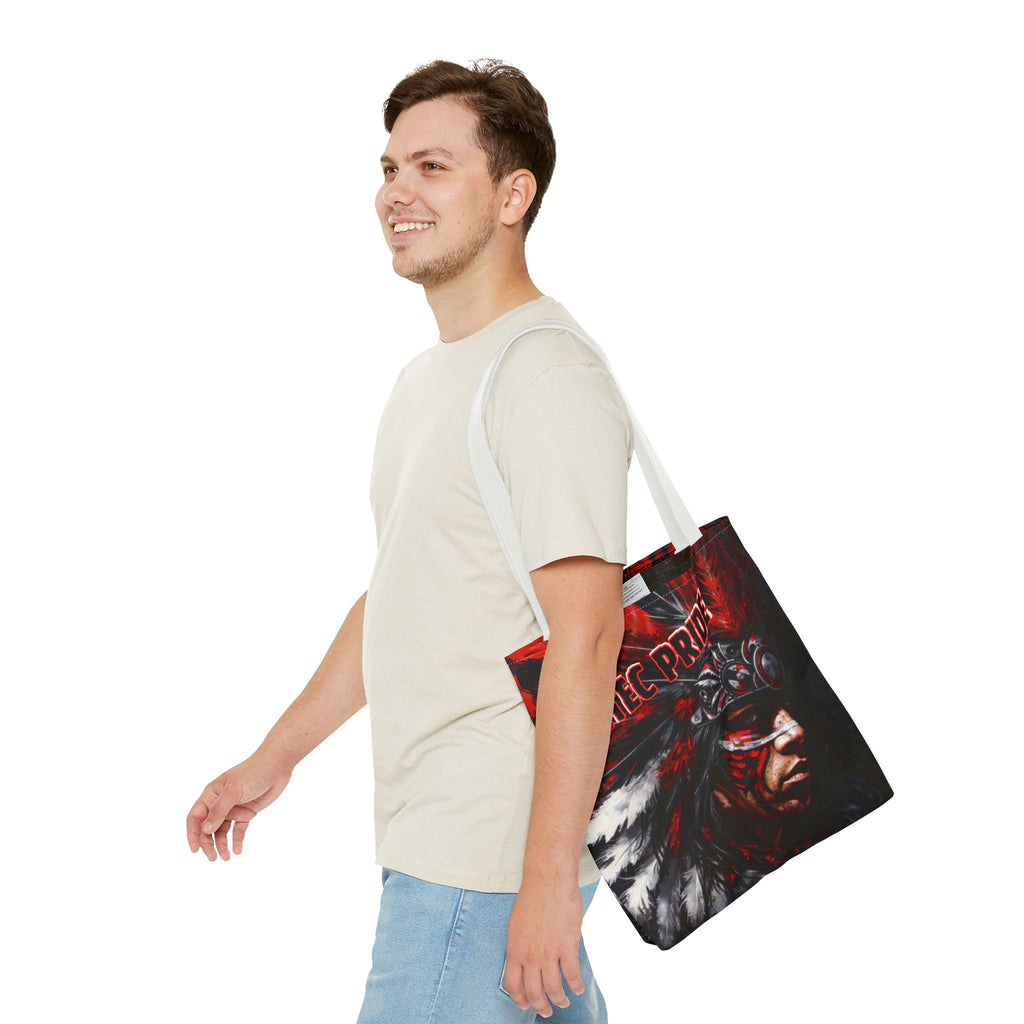 Aztec King of Kings Tote Bag – Aztec-Inspired Reusable Shopping Bag | GringoArte