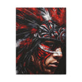 Aztec King of Kings – Bold Aztec Wall Art Canvas