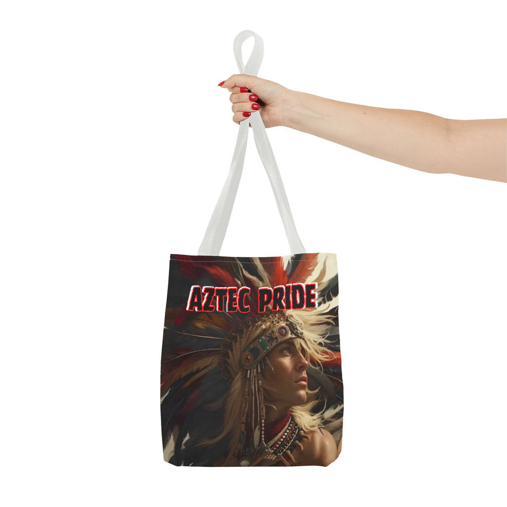 Aztec Sky Prince Tote Bag – Aztec-Inspired Reusable Shopping Bag | GringoArte
