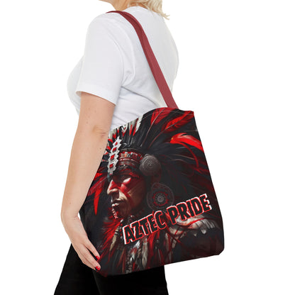 Aztec Loyal Warrior Tote Bag – Aztec-Inspired Reusable Shopping Bag | GringoArte