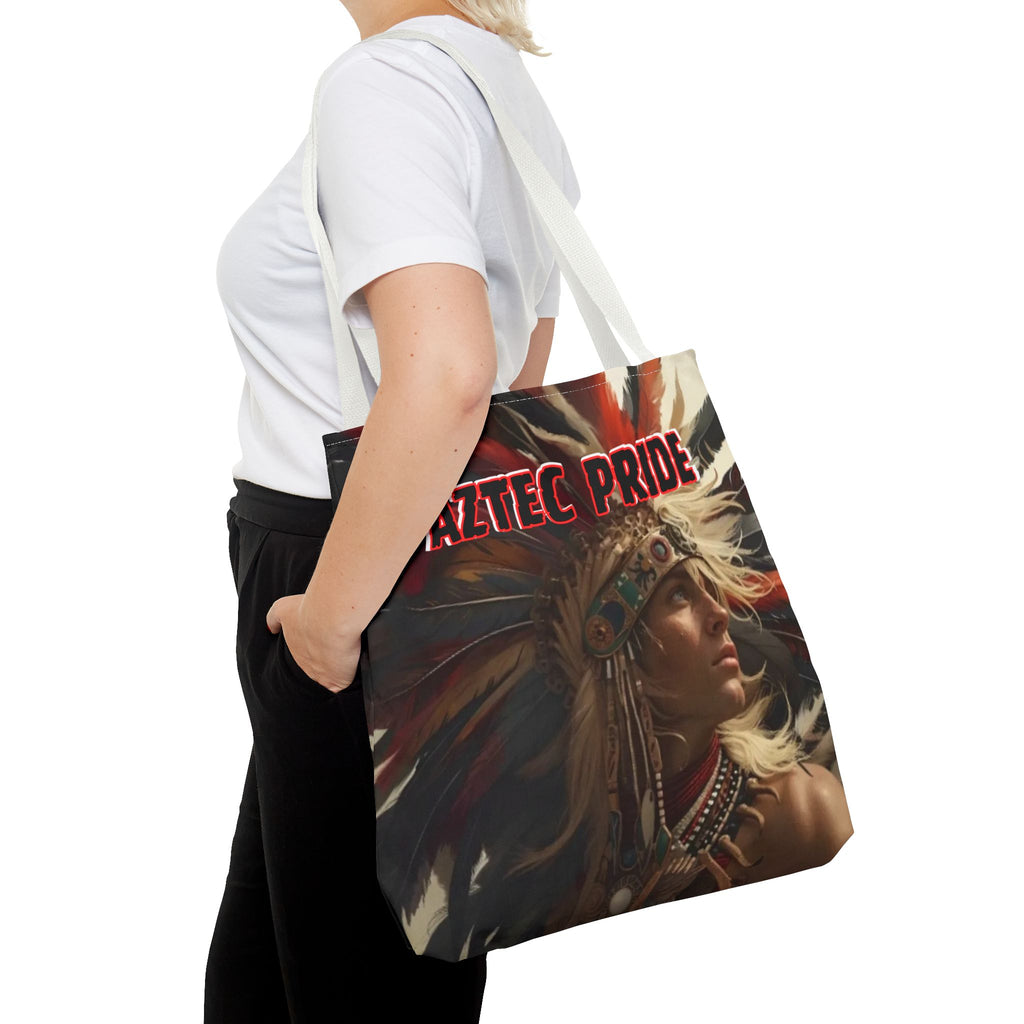 Aztec Sky Prince Tote Bag – Aztec-Inspired Reusable Shopping Bag | GringoArte