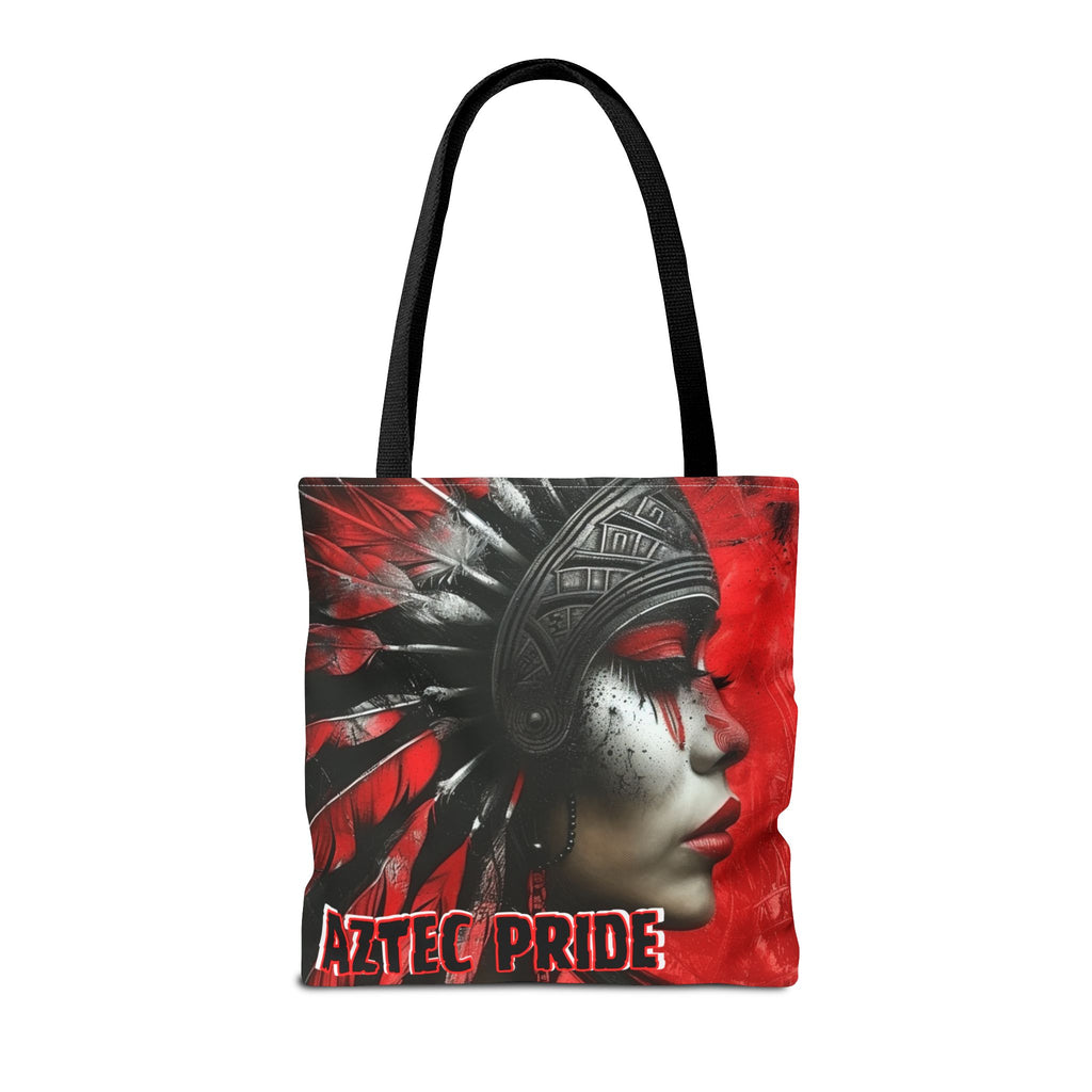 Aztec Fearless Goddess Tote Bag – Aztec-Inspired Reusable Shopping Bag | GringoArte