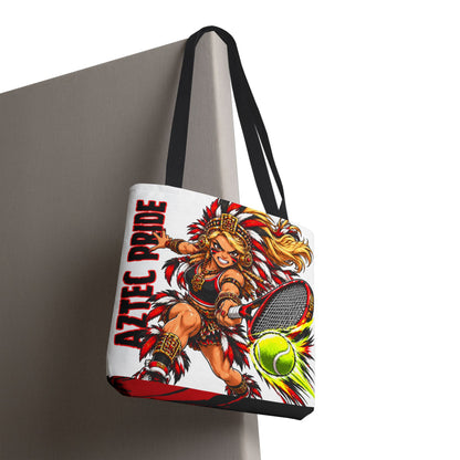Aztec Tennis Savage Female Warrior Tote Bag