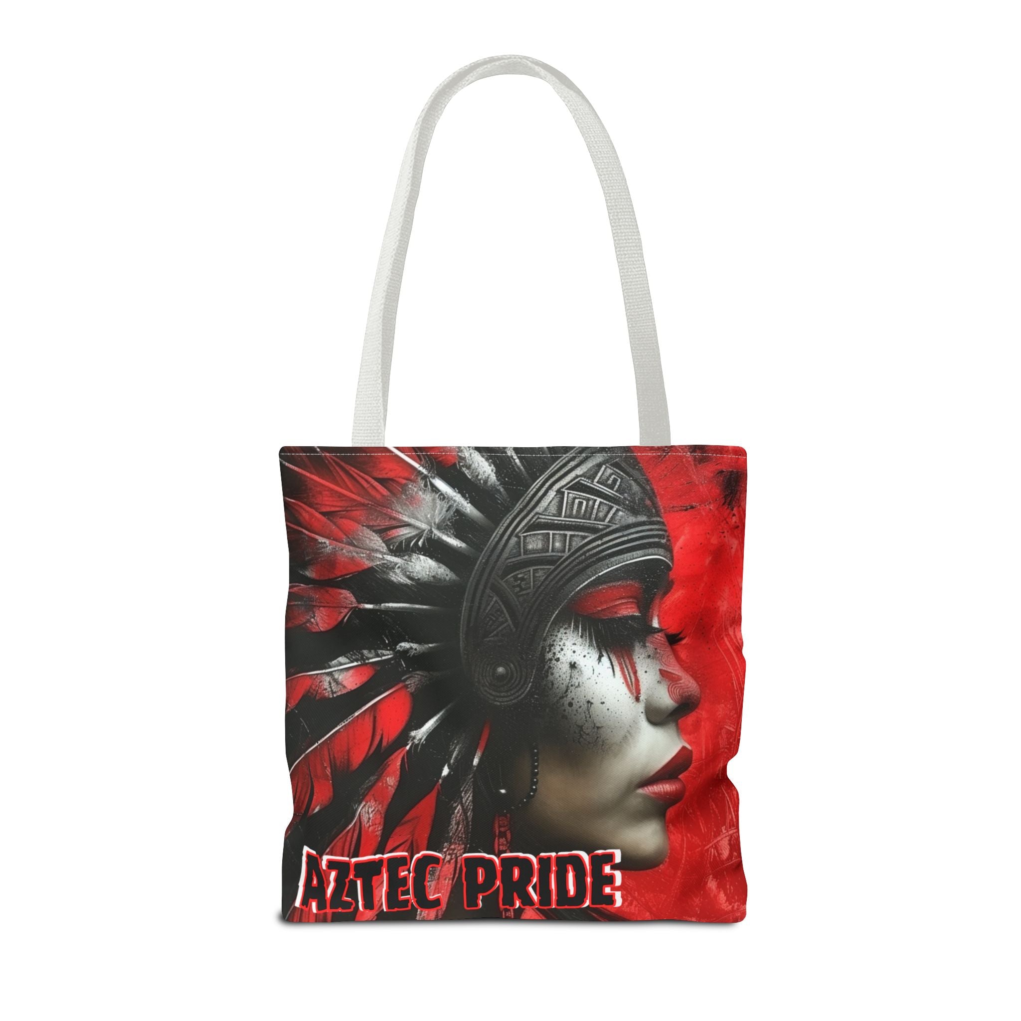 Aztec Fearless Goddess Tote Bag – Aztec-Inspired Reusable Shopping Bag | GringoArte