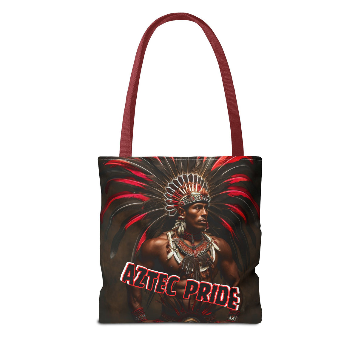 Aztec Sun Guardian Tote Bag – Aztec-Inspired Reusable Shopping Bag | GringoArte