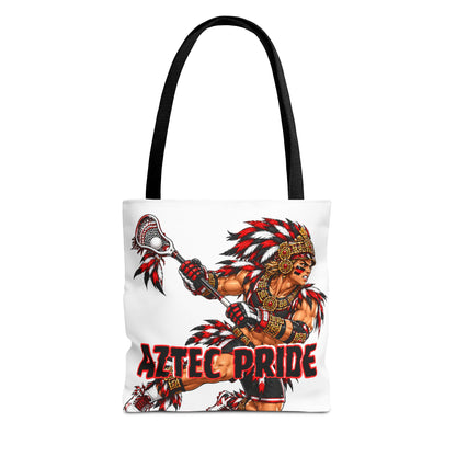 Aztec Lacrosse Savage Warrior Tote Bag