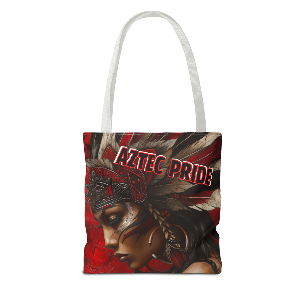 Aztec Sun Goddess Tote Bag – Aztec-Inspired Reusable Shopping Bag | GringoArte