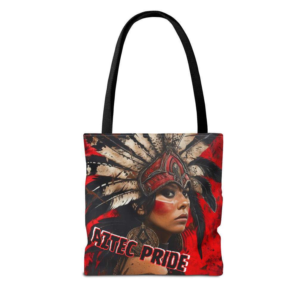 Aztec Moon Goddess Tote Bag – Aztec-Inspired Reusable Shopping Bag | GringoArte