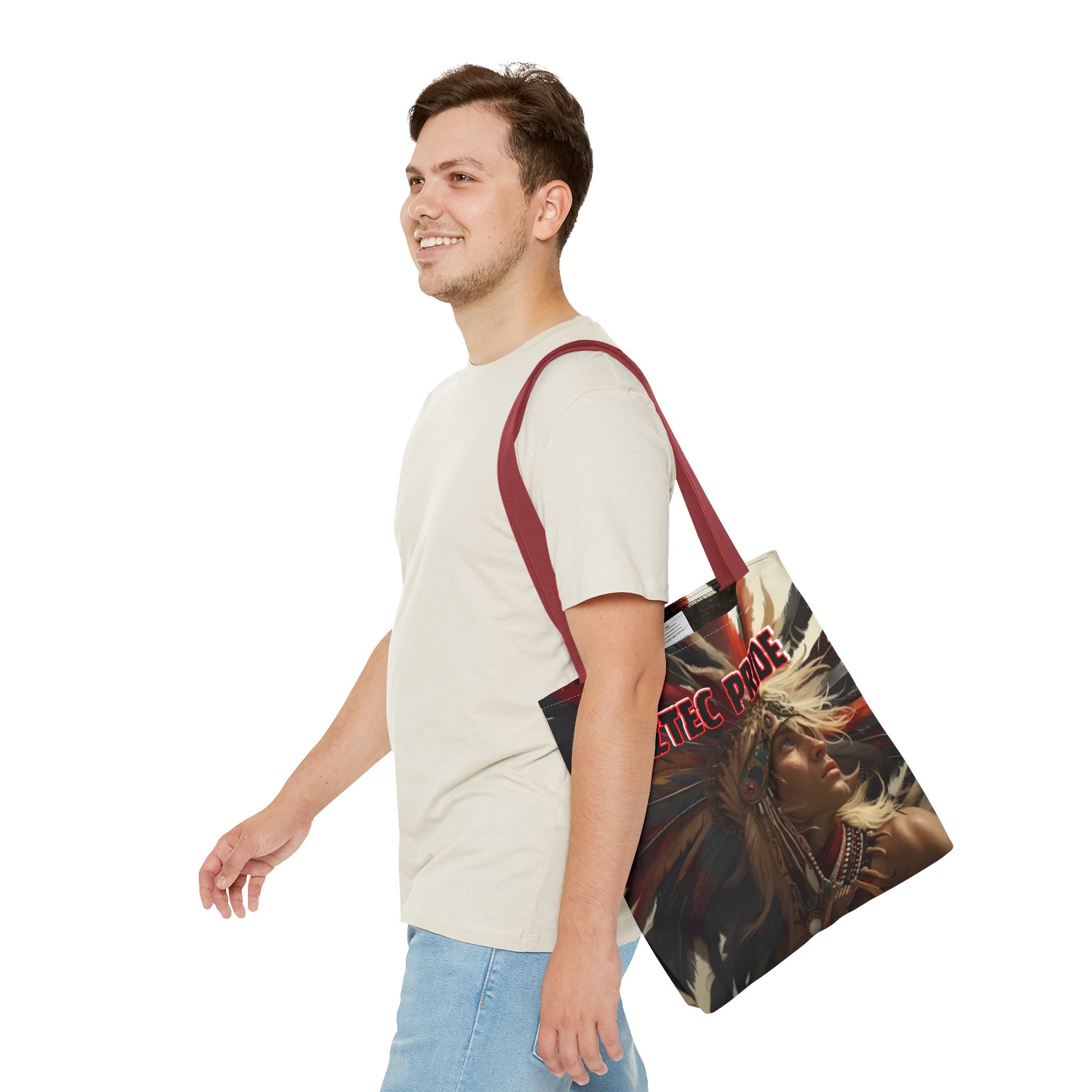 Aztec Sky Prince Tote Bag – Aztec-Inspired Reusable Shopping Bag | GringoArte