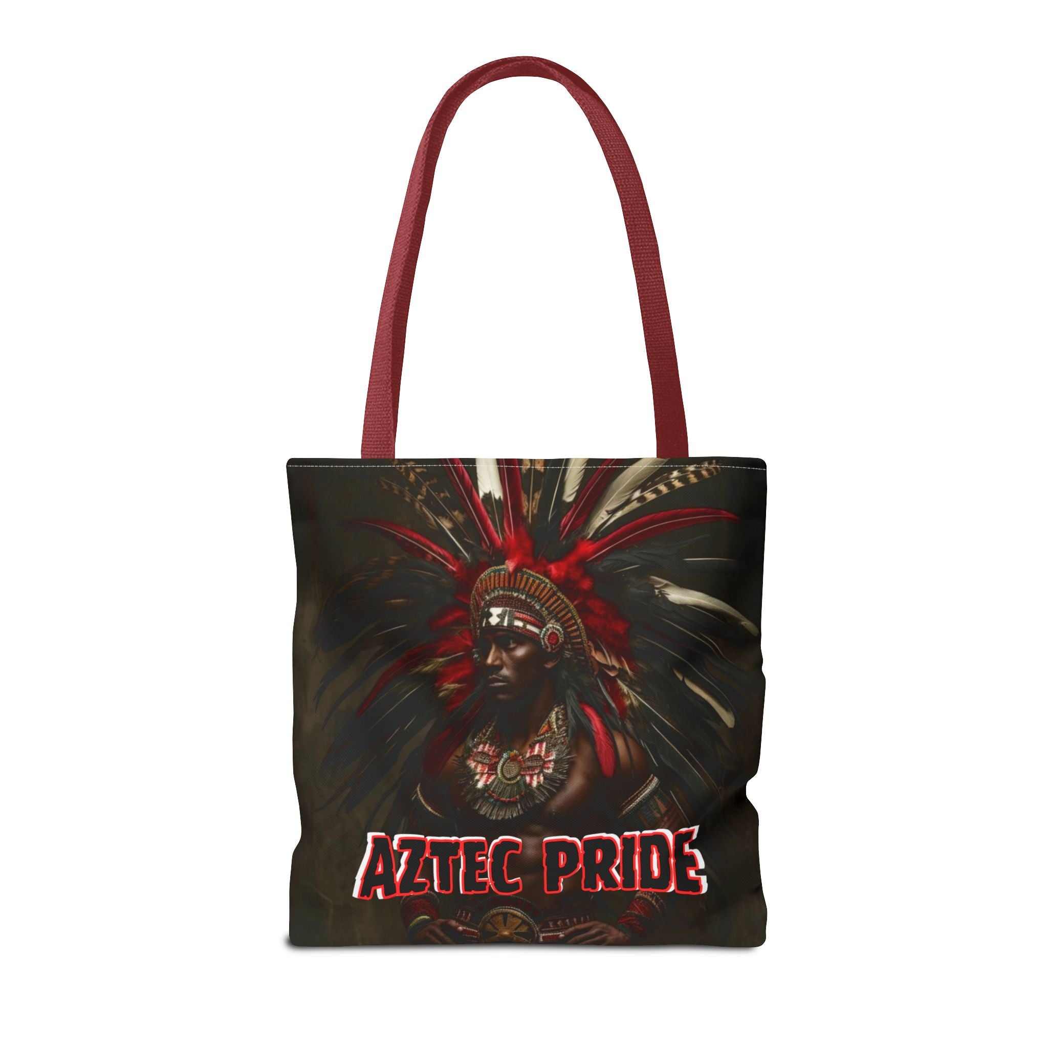 Aztec Panther Warrior Tote Bag – Aztec-Inspired Reusable Shopping Bag | GringoArte