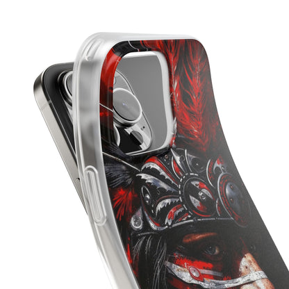 Aztec King of Kings – Flexi Phone Case (iPhone & Samsung • Clear TPU • Made in USA • Personalized Option)