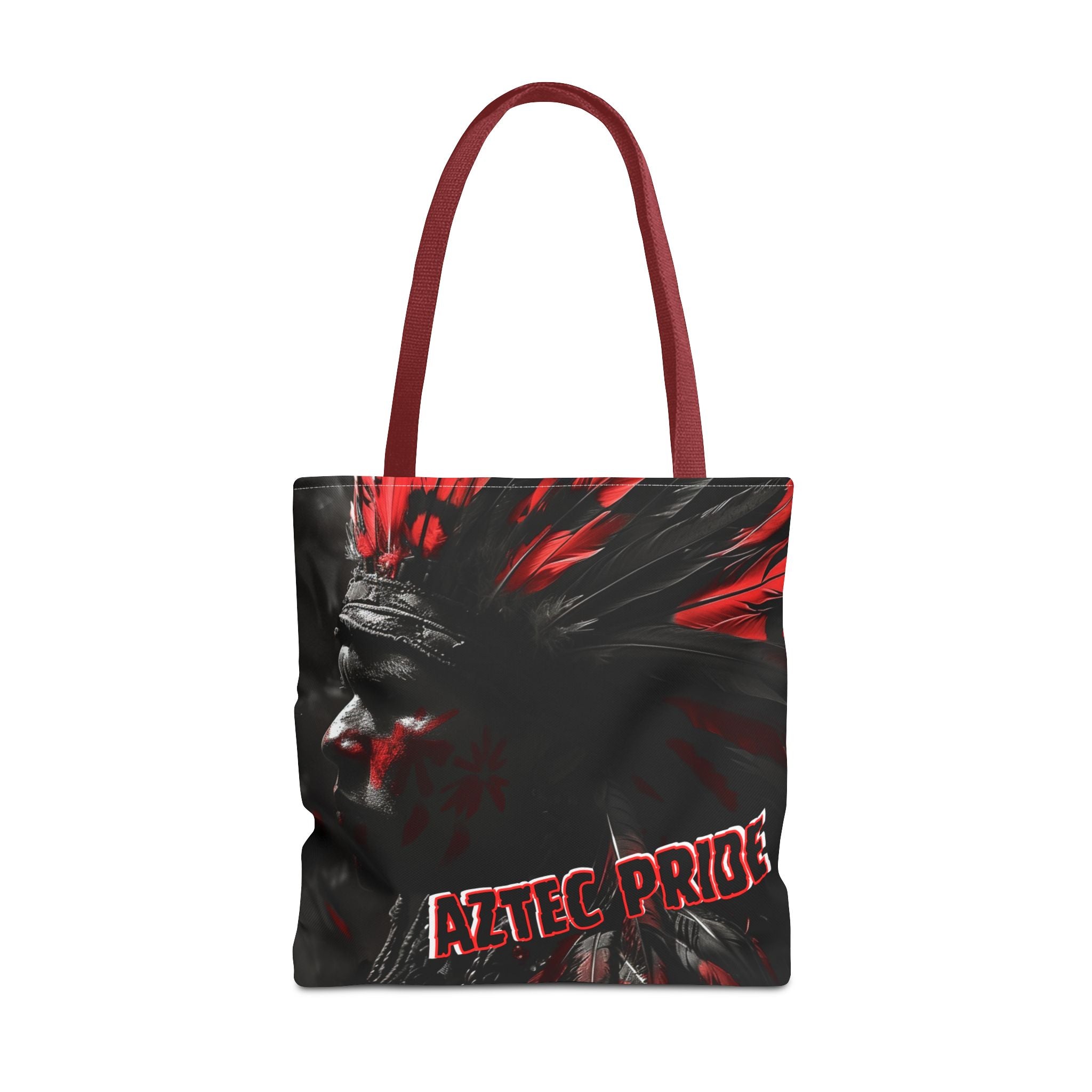 Aztec Jaguar Warrior Tote Bag – Aztec-Inspired Reusable Shopping Bag | GringoArte