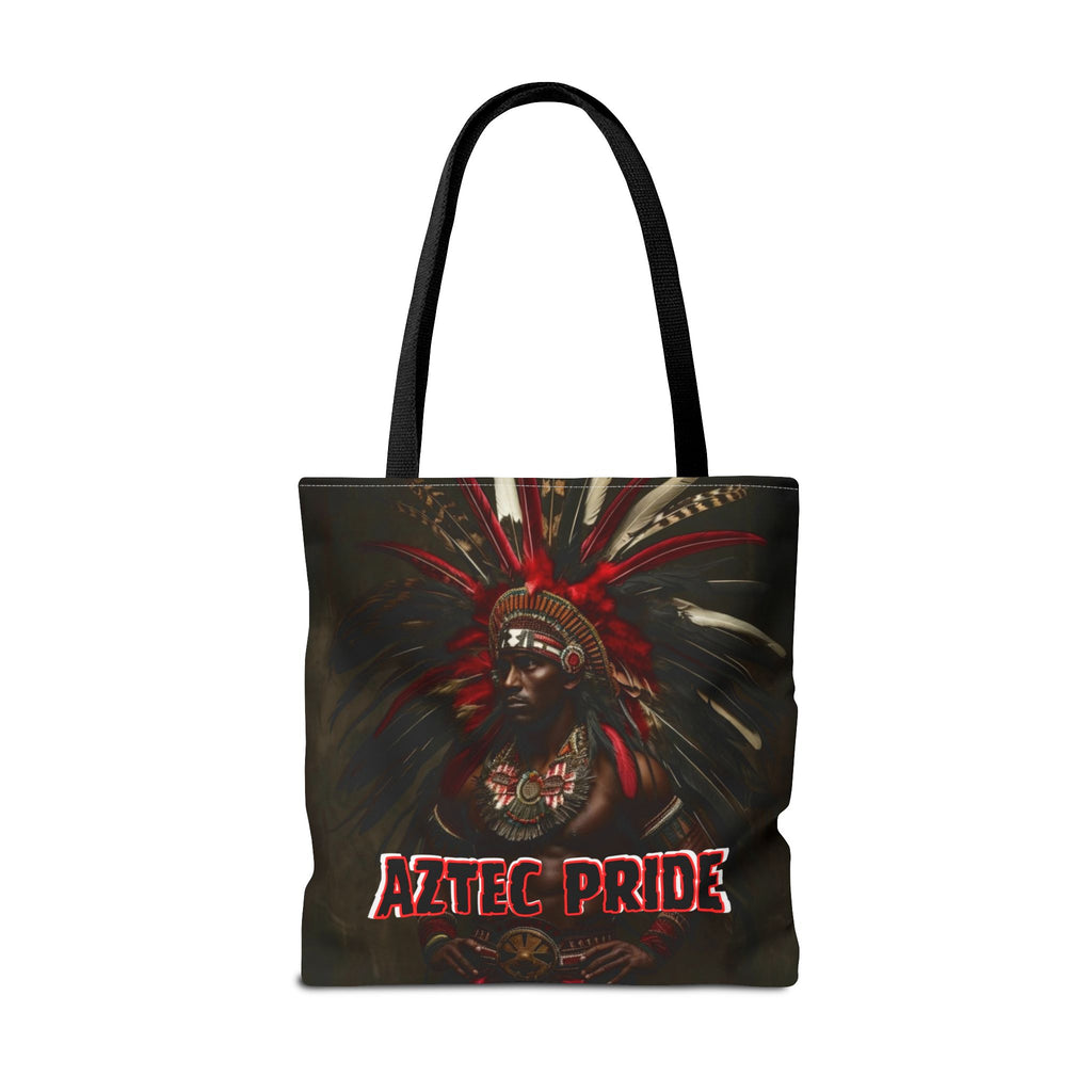 Aztec Panther Warrior Tote Bag – Aztec-Inspired Reusable Shopping Bag | GringoArte