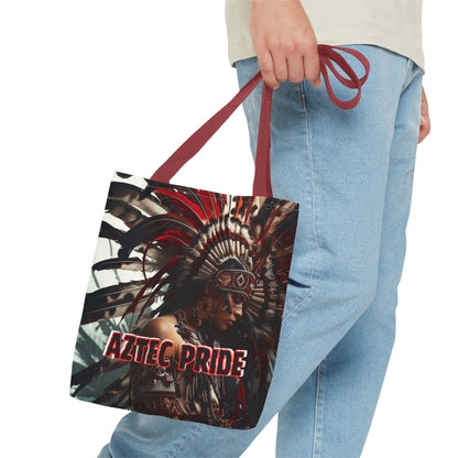 Aztec Goddess Spirit Tote Bag – Aztec-Inspired Reusable Shopping Bag | GringoArte