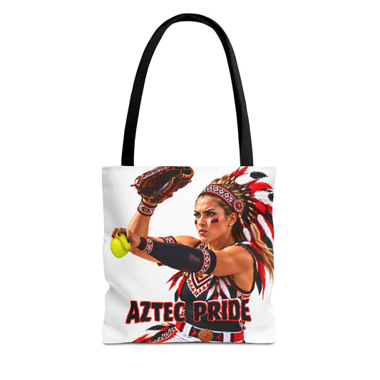 Aztec Softball Pitcher Warrior Tote Bag
