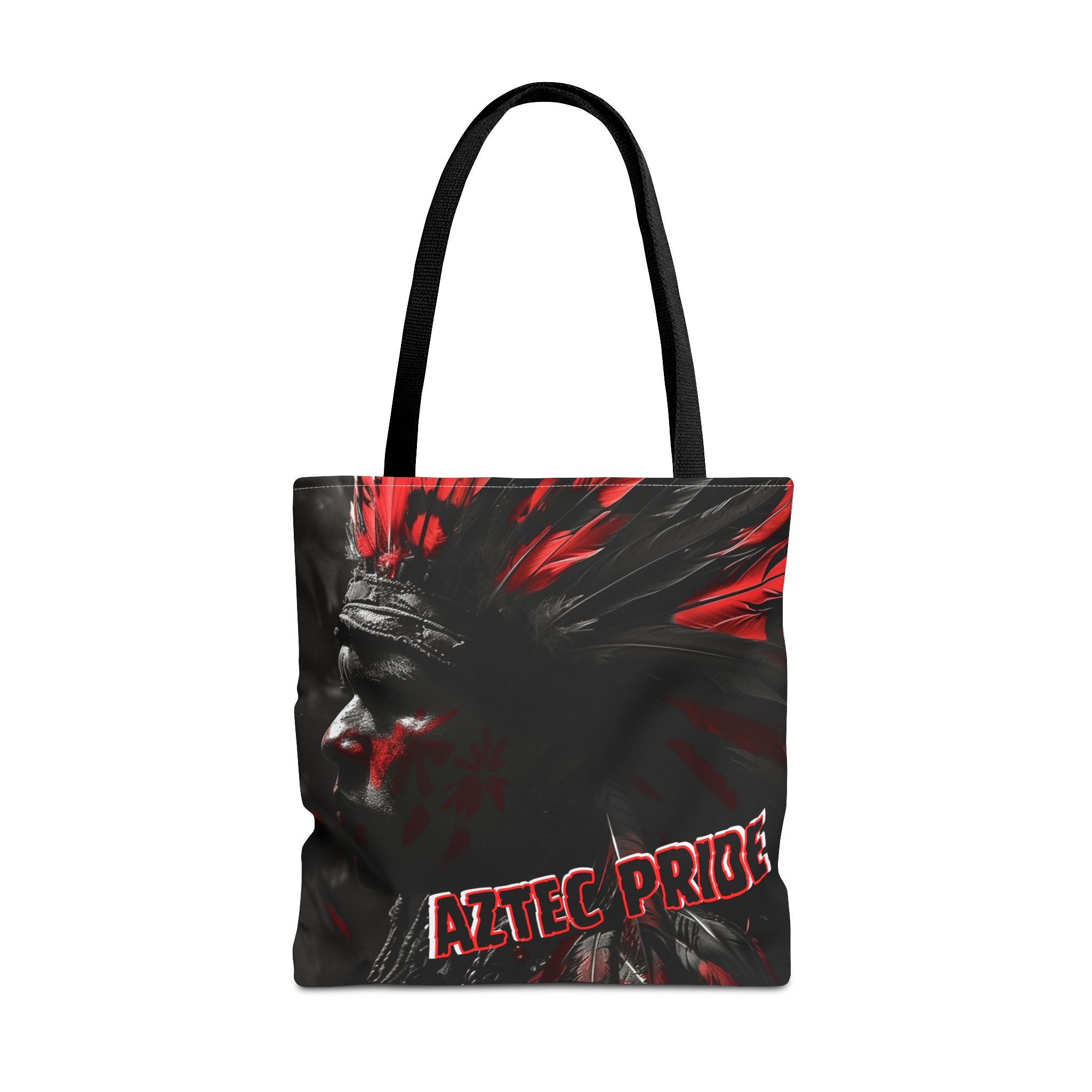 Aztec Jaguar Warrior Tote Bag – Aztec-Inspired Reusable Shopping Bag | GringoArte