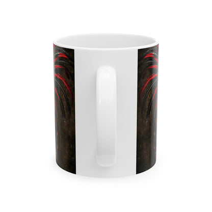 Aztec Sun Guardian – Ceramic Mug (11oz, 15oz • Dishwasher & Microwave Safe • Made in USA • Personalized Option)