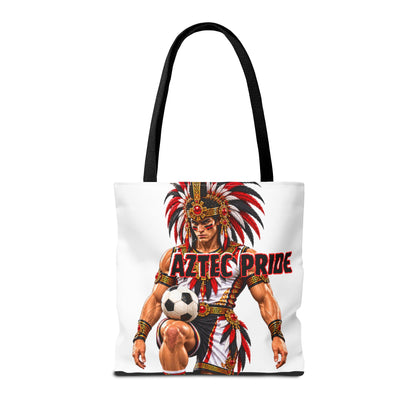 Aztec Soccer Savage Warrior Tote Bag