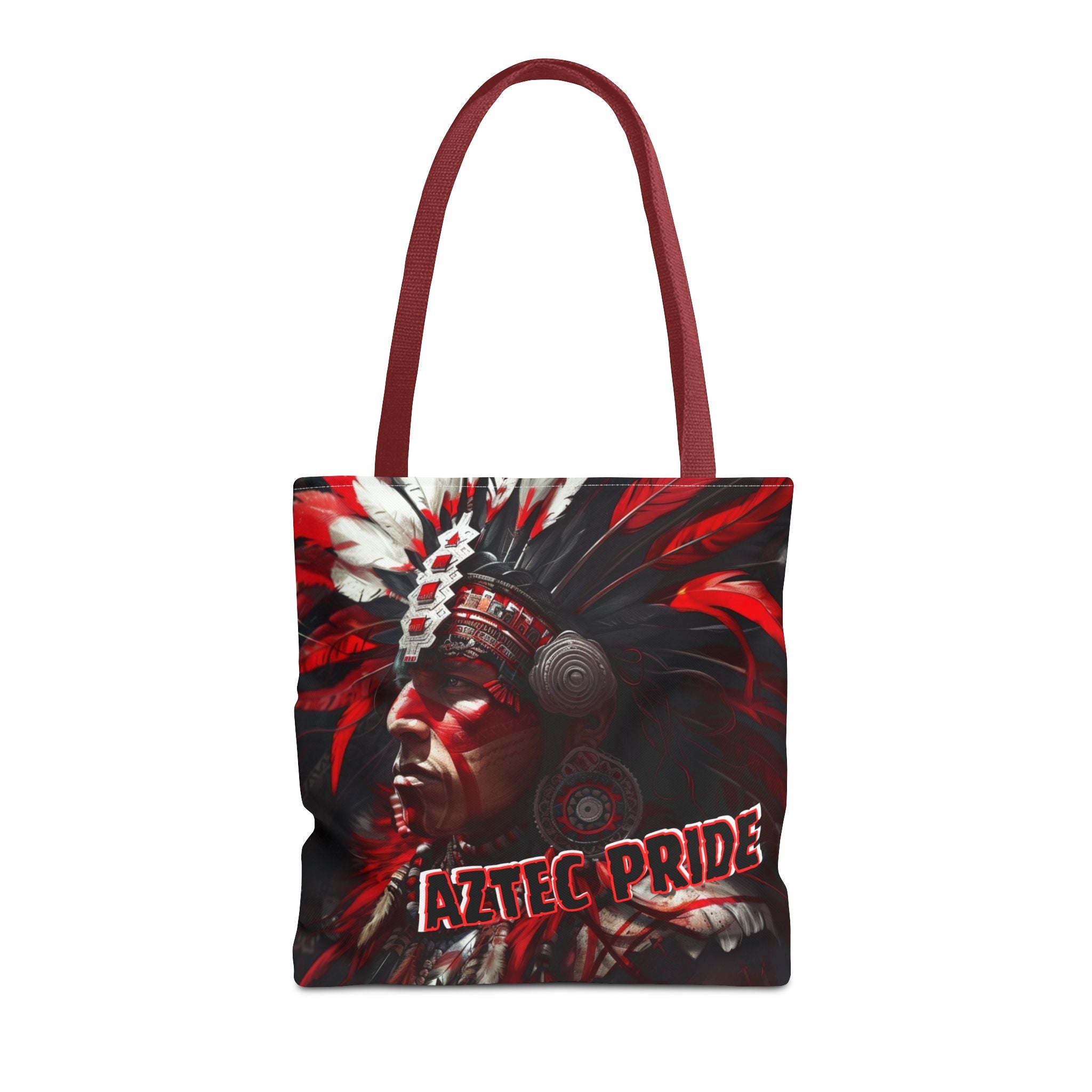 Aztec Loyal Warrior Tote Bag – Aztec-Inspired Reusable Shopping Bag | GringoArte
