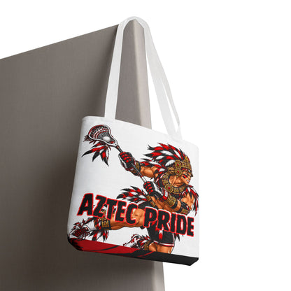 Aztec Lacrosse Savage Warrior Tote Bag