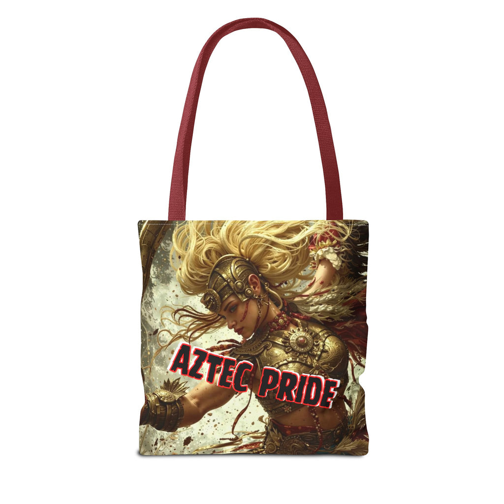 Aztec Iron Queen Tote Bag – Aztec-Inspired Reusable Shopping Bag | GringoArte