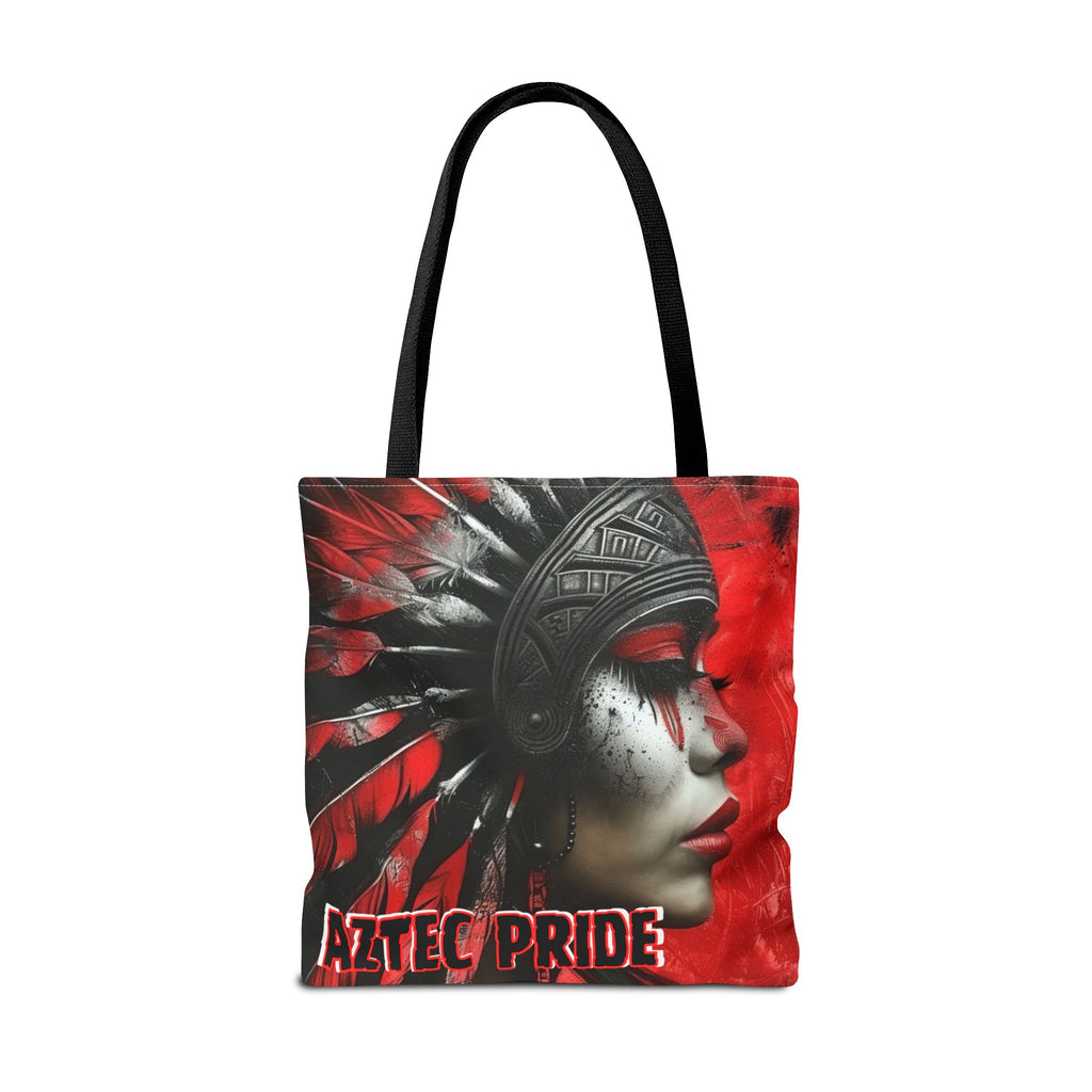 Aztec Fearless Goddess Tote Bag – Aztec-Inspired Reusable Shopping Bag | GringoArte