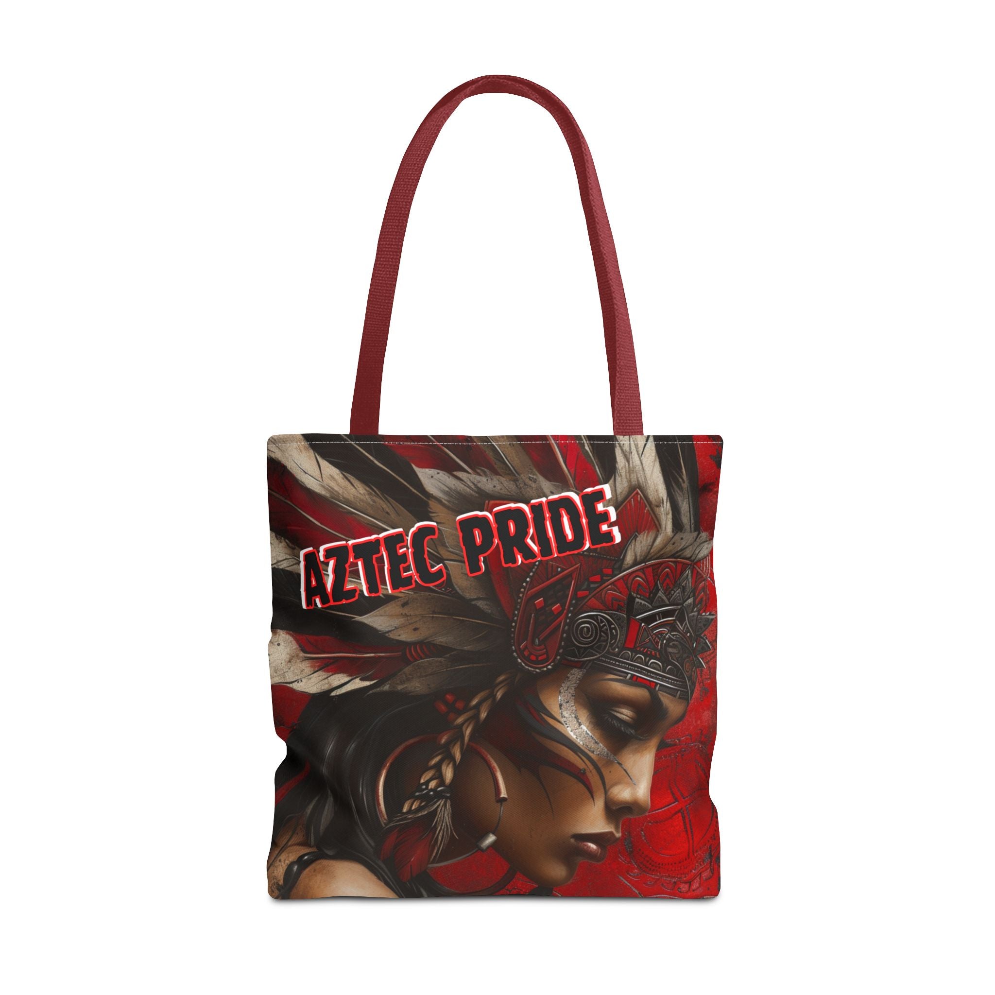 Aztec Sun Goddess Tote Bag – Aztec-Inspired Reusable Shopping Bag | GringoArte