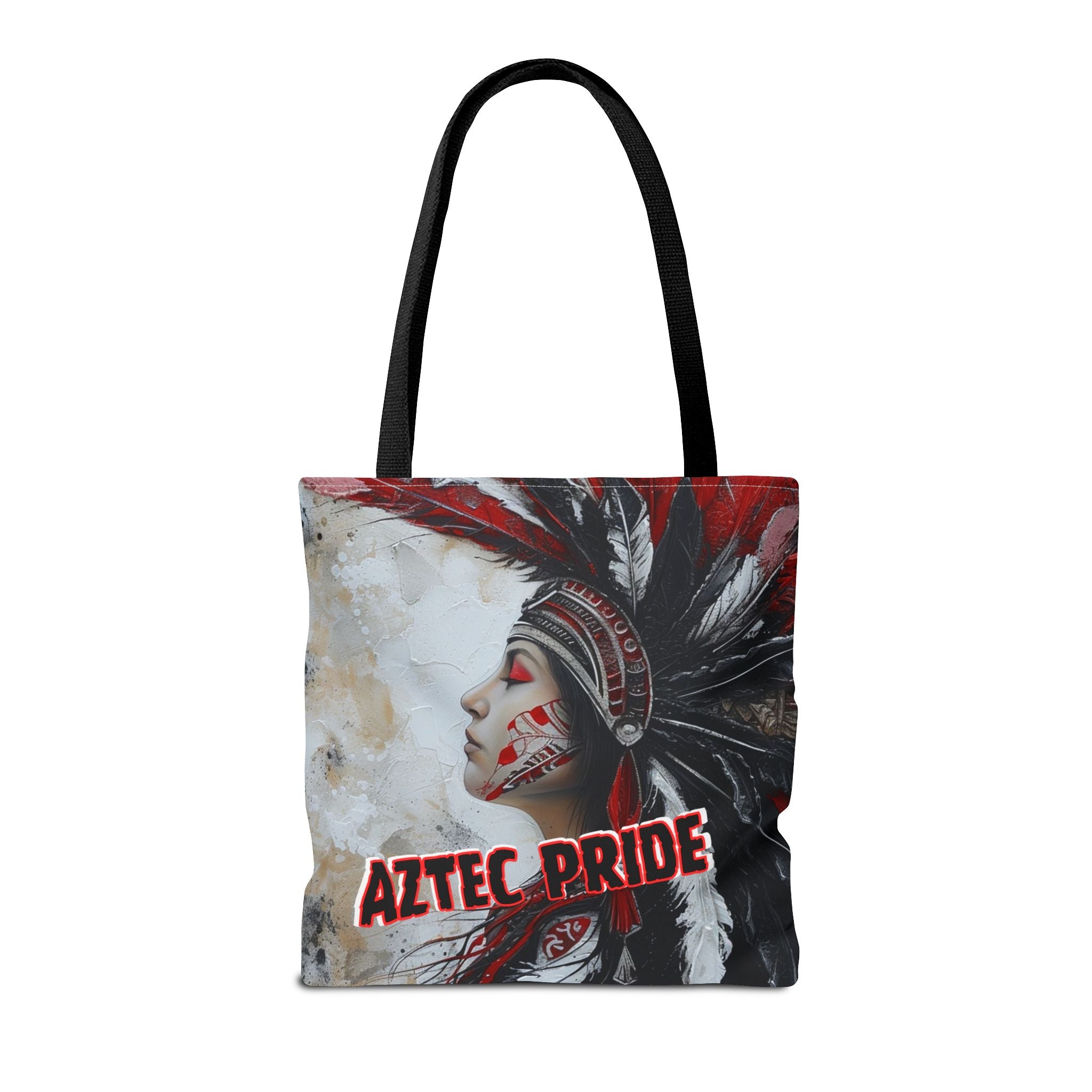 Aztec Silent Goddess Tote Bag – Aztec-Inspired Reusable Shopping Bag | GringoArte