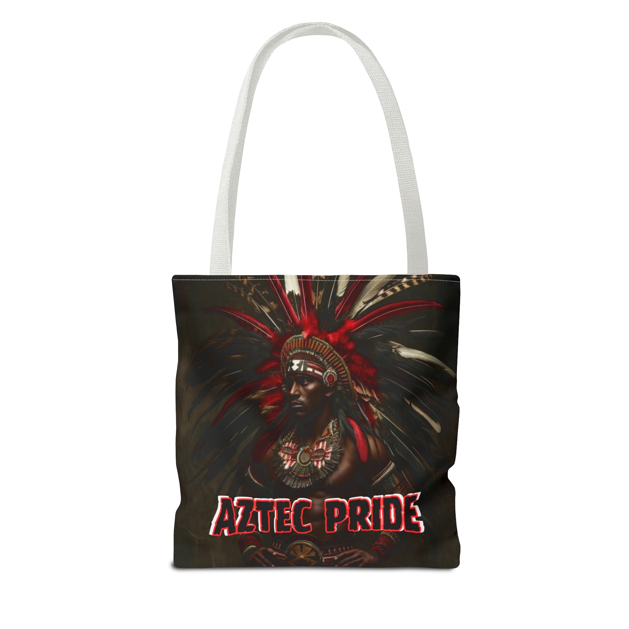 Aztec Panther Warrior Tote Bag – Aztec-Inspired Reusable Shopping Bag | GringoArte