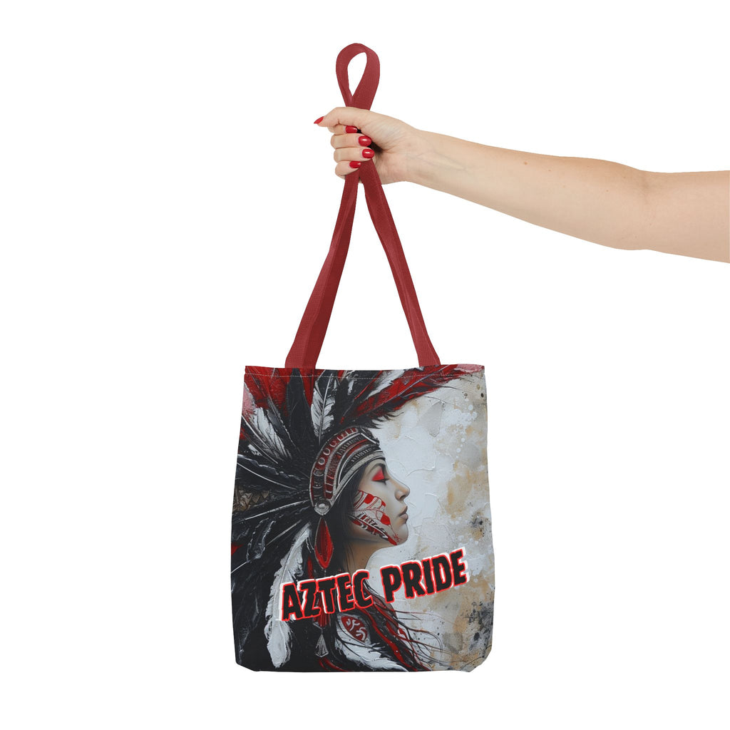 Aztec Silent Goddess Tote Bag – Aztec-Inspired Reusable Shopping Bag | GringoArte