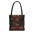 Aztec Panther Warrior Tote Bag – Aztec-Inspired Reusable Shopping Bag | GringoArte