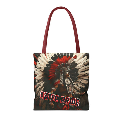 Aztec Fierce Warrior Tote Bag – Aztec-Inspired Reusable Shopping Bag | GringoArte