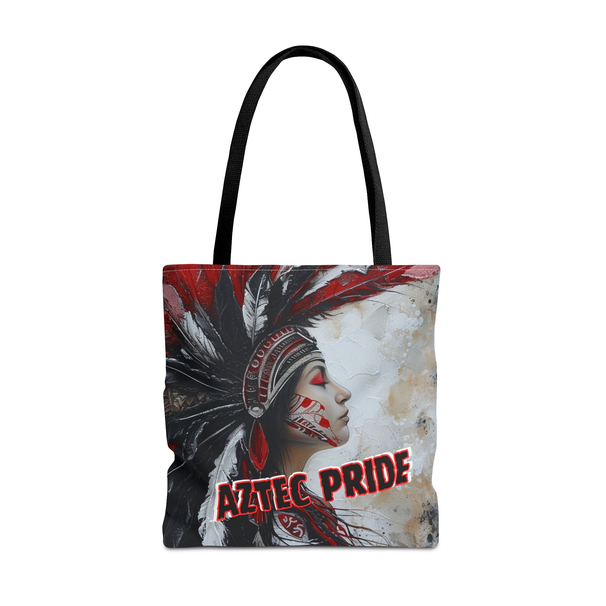 Aztec Silent Goddess Tote Bag – Aztec-Inspired Reusable Shopping Bag | GringoArte
