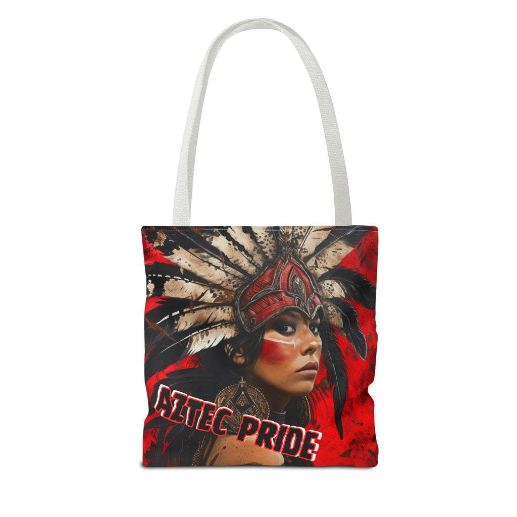 Aztec Moon Goddess Tote Bag – Aztec-Inspired Reusable Shopping Bag | GringoArte