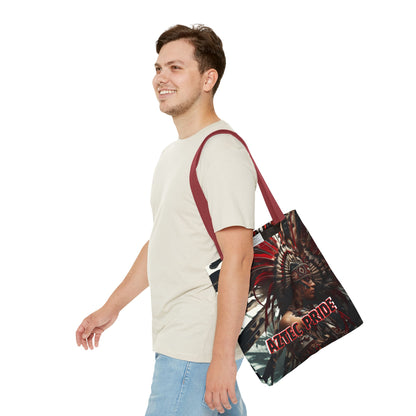 Aztec Goddess Spirit Tote Bag – Aztec-Inspired Reusable Shopping Bag | GringoArte