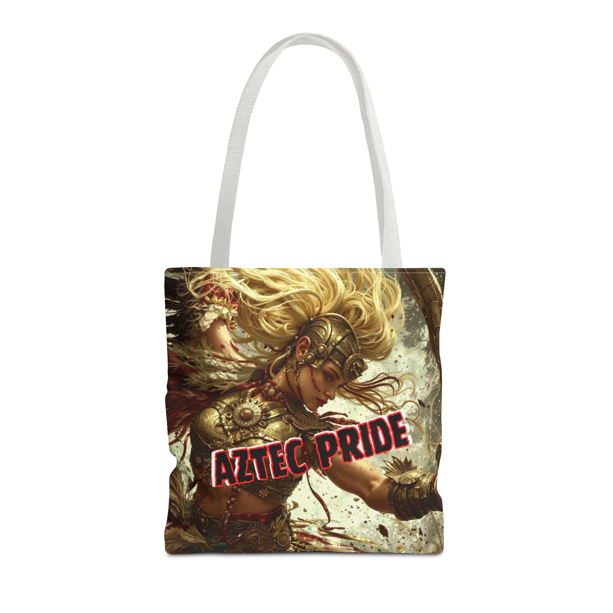 Aztec Iron Queen Tote Bag – Aztec-Inspired Reusable Shopping Bag | GringoArte