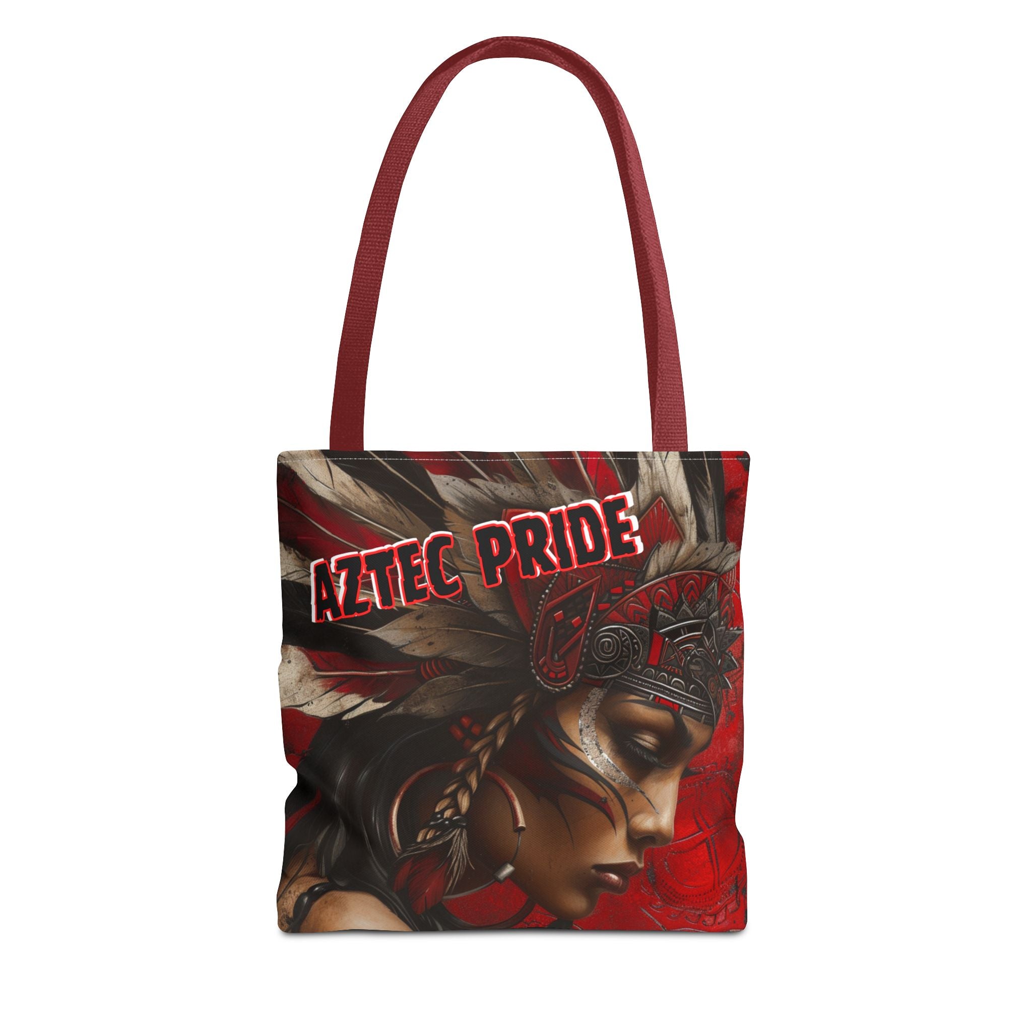 Aztec Sun Goddess Tote Bag – Aztec-Inspired Reusable Shopping Bag | GringoArte