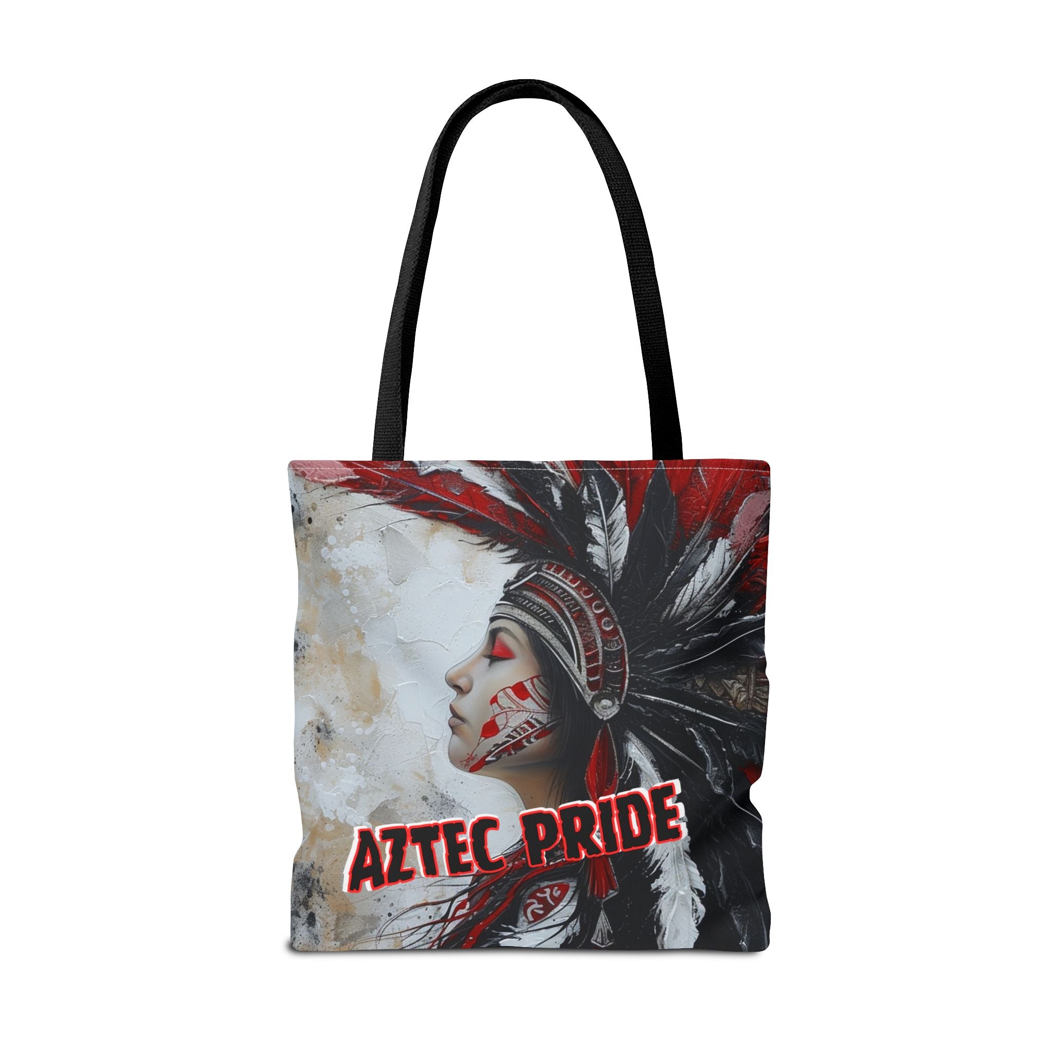 Aztec Silent Goddess Tote Bag – Aztec-Inspired Reusable Shopping Bag | GringoArte