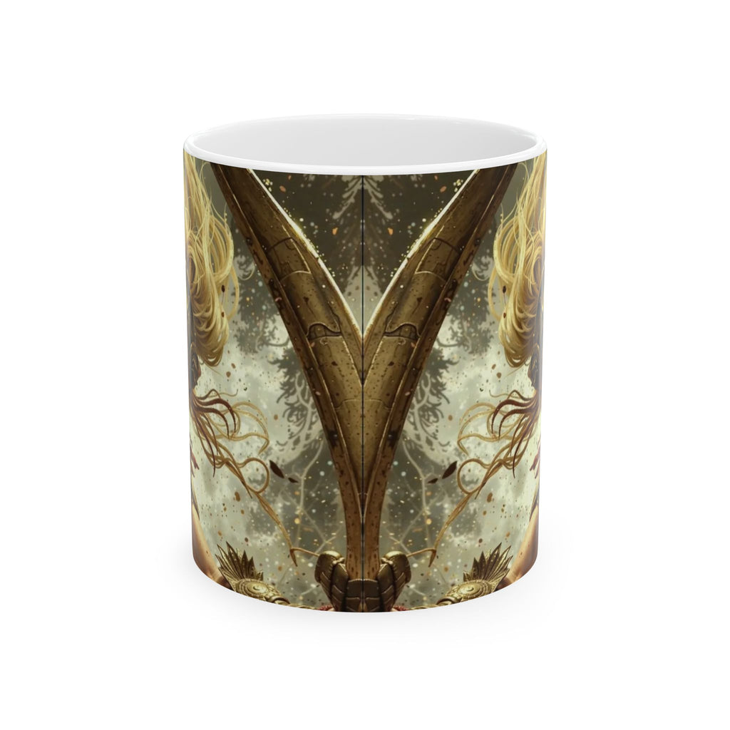 Aztec Iron Queen – Ceramic Mug (11oz, 15oz • Dishwasher & Microwave Safe • Made in USA • Personalized Option)